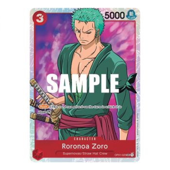 Item Roronoa Zoro - SR  OP01-025 - OP01 Romance Dawn