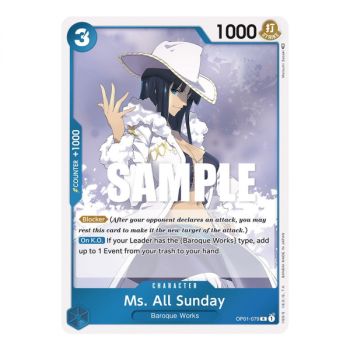 Item Ms. All Sunday - R  OP01-079 - OP01 Romance Dawn