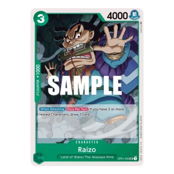 Item Raizo - UC  OP01-052 - OP01 Romance Dawn
