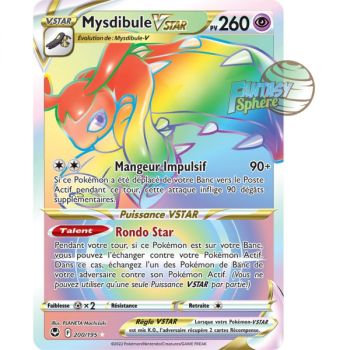 Item Mysdibule VSTAR - Secret Rare 200/195 - Epee et Bouclier 12 Tempete Argentée