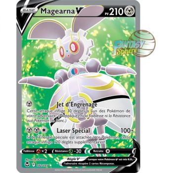 Item Magearna V - Full Art Ultra Rare 182/195 - Epee et Bouclier 12 Tempete Argentée