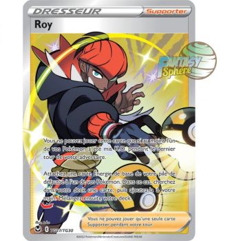 Item Roy - Full Art Ultra Rare TG27/TG30 - Epee et Bouclier 12 Tempete Argentée