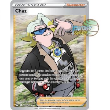 Item Chaz - Full Art Ultra Rare 201/203 - Epee et Bouclier 7 Evolution Celeste