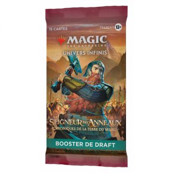 Magic The Gathering - Boite de Booster - Draft - Le Seigneur des Anneaux : Chroniques de la Terre du Milieu - FR