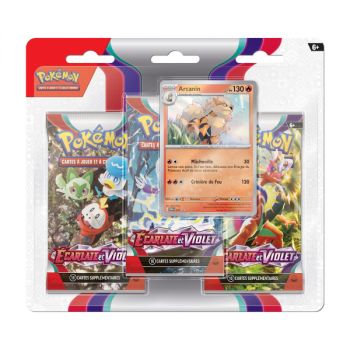 Item Pokémon - Tri-Pack Arcanin - Ecarlate et Violet [SV1][EV01] - FR