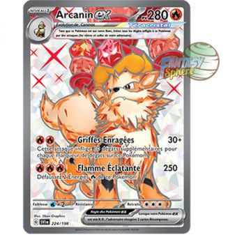 Item Arcanin EX - Ultra Rare 224/198 - Ecarlate et Violet