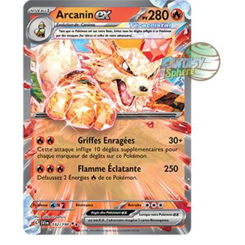 Item Arcanin EX - Double Rare 32/198 - Ecarlate et Violet