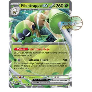 Item Filentrappe EX - Double Rare 19/198 - Ecarlate et Violet