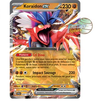 Item Koraidon EX - Double Rare 125/198 - Ecarlate et Violet
