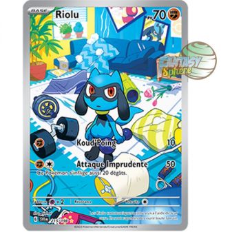 Item Riolu - Illustration Rare 215/198 - Ecarlate et Violet