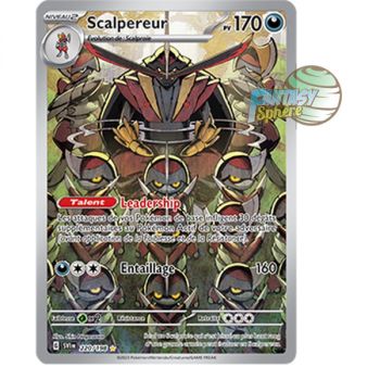 Item Scalpereur - Illustration Rare 220/198 - Ecarlate et Violet