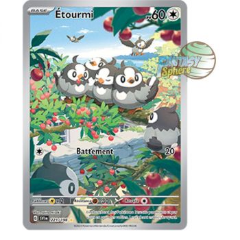 Item Étourmi - Illustration Rare 221/198 - Ecarlate et Violet