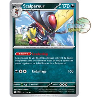 Item Scalpereur - Holo Rare 134/198 - Ecarlate et Violet