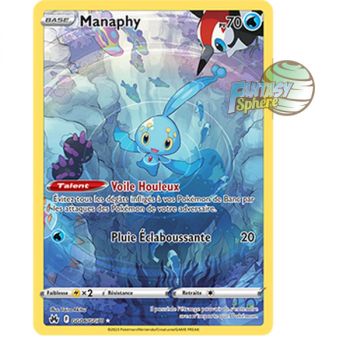 Item Manaphy - Rare GG06/GG70 - Epee et Bouclier 12.5 Zenith Supreme