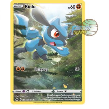Item Riolu - Rare GG26/GG70 - Epee et Bouclier 12.5 Zenith Supreme