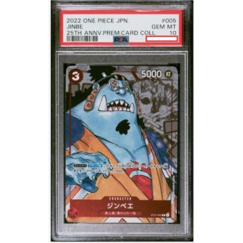 Item One Piece - Promo - Jinbe - ST01-005 - 25th Anniversary Premium Card Collection - Graded PSA 10 - JP