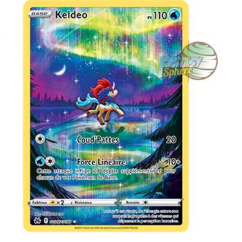 Item Keldeo - Rare GG07/GG70 - Epee et Bouclier 12.5 Zenith Supreme