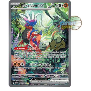 Item Koraidon EX - Special Illustration Rare 247/198 - Ecarlate et Violet