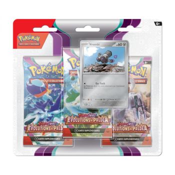 Pokémon - Tri-Pack - Forgerette / Vrombi - Ecarlate et Violet - Evolutions à Paldea [SV2][EV02] - FR