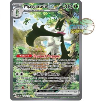 Item Miascarade EX - Special Illustration Rare 256/193 - Ecarlate et Violet Evolution à Paldea