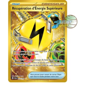 Item Récupération d’Énergie Supérieure - Hyper rare 277/193 - Ecarlate et Violet Evolution à Paldea