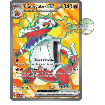 Item Flâmigator EX - Ultra Rare 233/193 - Ecarlate et Violet Evolution à Paldea