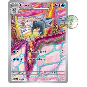 Item Cryodo - Illustration Rare 209/193 - Ecarlate et Violet Evolution à Paldea