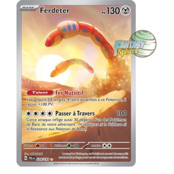 Item Ferdeter - Illustration Rare 224/193 - Ecarlate et Violet Evolution à Paldea