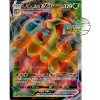 Item Pomdrapi VMAX - Full Art Ultra Rare 19/163 - Epee et Bouclier 5 Style de Combat