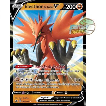 Item Électhor de Galar V - Ultra Rare 80/198 - Epee et Bouclier 6 Regne de Glace