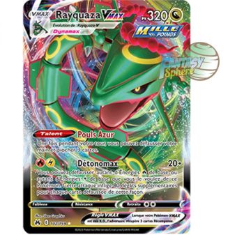 Item Rayquaza VMAX - Full Art Ultra Rare 102/159 - Epee et Bouclier 12.5 Zenith Supreme