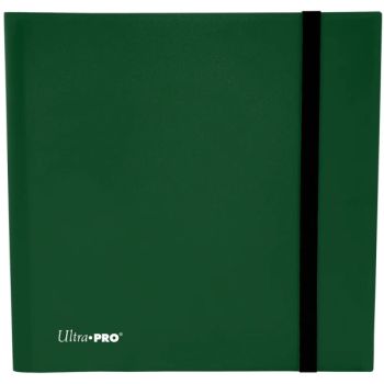 photo 12-Pocket Pro Binder - Forest Green (Vert) - Ultra Pro - 12 Cases (480)