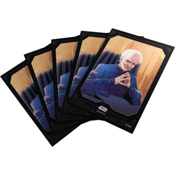 60 Protèges Cartes - Standard - Chancelier Palpatine - Star Wars : Unlimited - Gamegenic