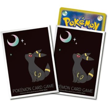 64 Proteges Cartes - Standard - Noctali Lune version contour blanc - Pokemon Center