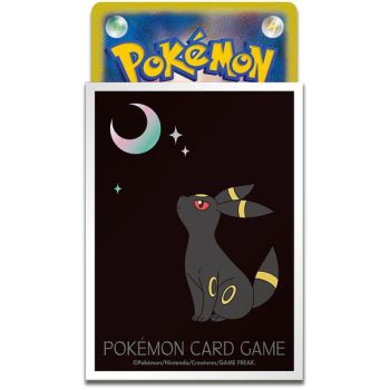 64 Proteges Cartes - Standard - Noctali Lune version contour blanc - Pokemon Center
