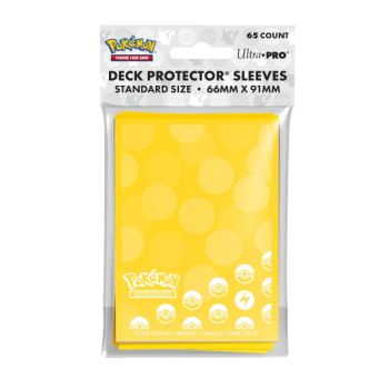 65 Protèges Cartes - Standard - Energie Electrique - Ultra Pro - Pokemon