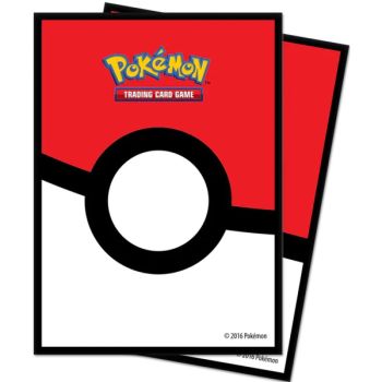 65 Protèges Cartes - Standard - Pokemon : Pokeball - Ultra Pro
