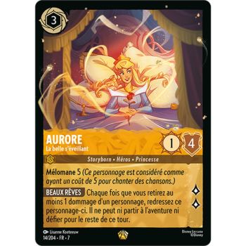 Item Aurore, La belle s'éveillant - 14/204 - ARI - L'Ile d'Archazia - Légendaire - Français