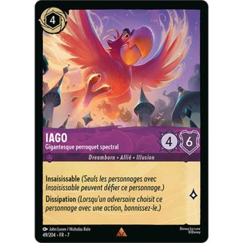 Item Iago, Gigantesque perroquet spectral - 49/204 - ARI - L'Ile d'Archazia - Rare - Français