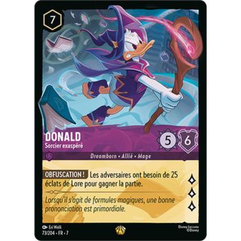 Item Donald, Sorcier exaspéré - 73/204 - ARI - L'Ile d'Archazia - Légendaire - Français