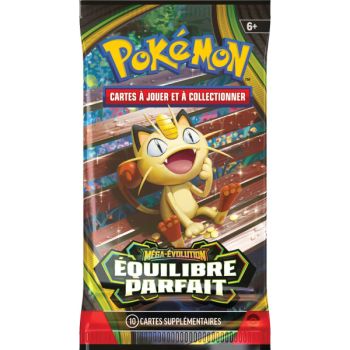 Artset - 4 Boosters Méga-Évolution - Equilibre Parfait [ME03][POR] - Pokémon