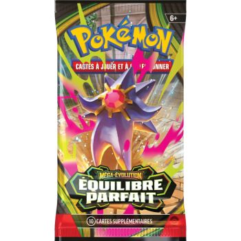 Artset - 4 Boosters Méga-Évolution - Equilibre Parfait [ME03][POR] - Pokémon