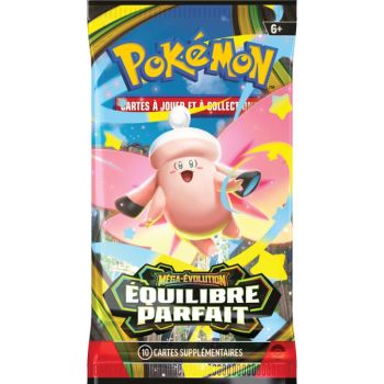 Artset - 4 Boosters Méga-Évolution - Equilibre Parfait [ME03][POR] - Pokémon