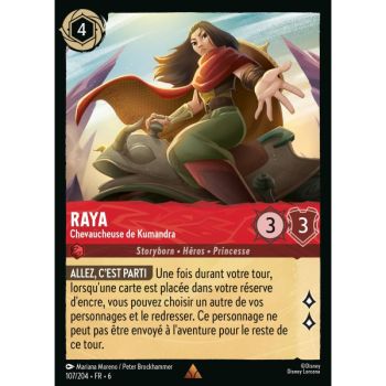 Item Raya, Chevaucheuse de Kumandra - 107/204 - AZS - La Mer Azurite - Rare - Français