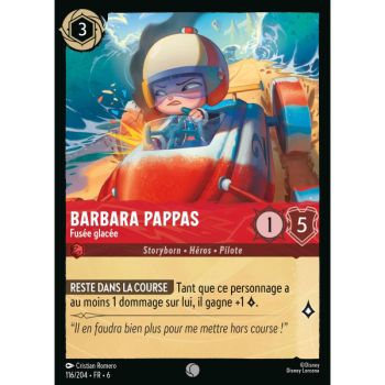 Item Barbara Pappas, Fusée glacée - 116/204 - AZS - La Mer Azurite - Brillante - Premium - Français