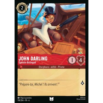 Item John Darling, Épéiste distingué - 118/204 - AZS - La Mer Azurite - Brillante - Premium - Français