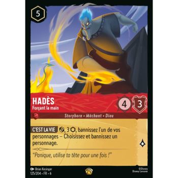 Item Hadès, Forçant la main - 125/204 - AZS - La Mer Azurite - Légendaire - Français