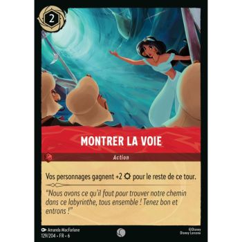 Item Montrer la voie - 129/204 - AZS - La Mer Azurite - Brillante - Premium - Français