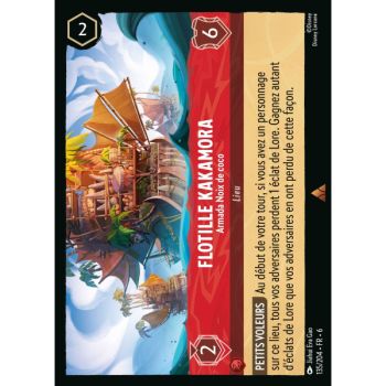 Item Flotille Kakamora, Armada Noix de coco - 135/204 - AZS - La Mer Azurite - Brillante - Premium - Français
