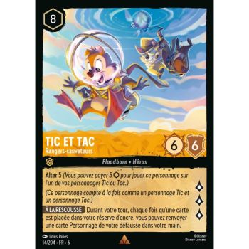 Item Tic & Tac, Rangers-sauveteurs - 14/204 - AZS - La Mer Azurite - Brillante - Premium - Français
